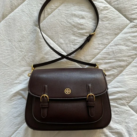 Tory Burch Robinson Messenger purse - Picture 1 of 9